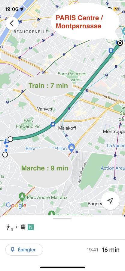 2 Pieces Lumineux Aux Portes De Paris 클라마르 외부 사진